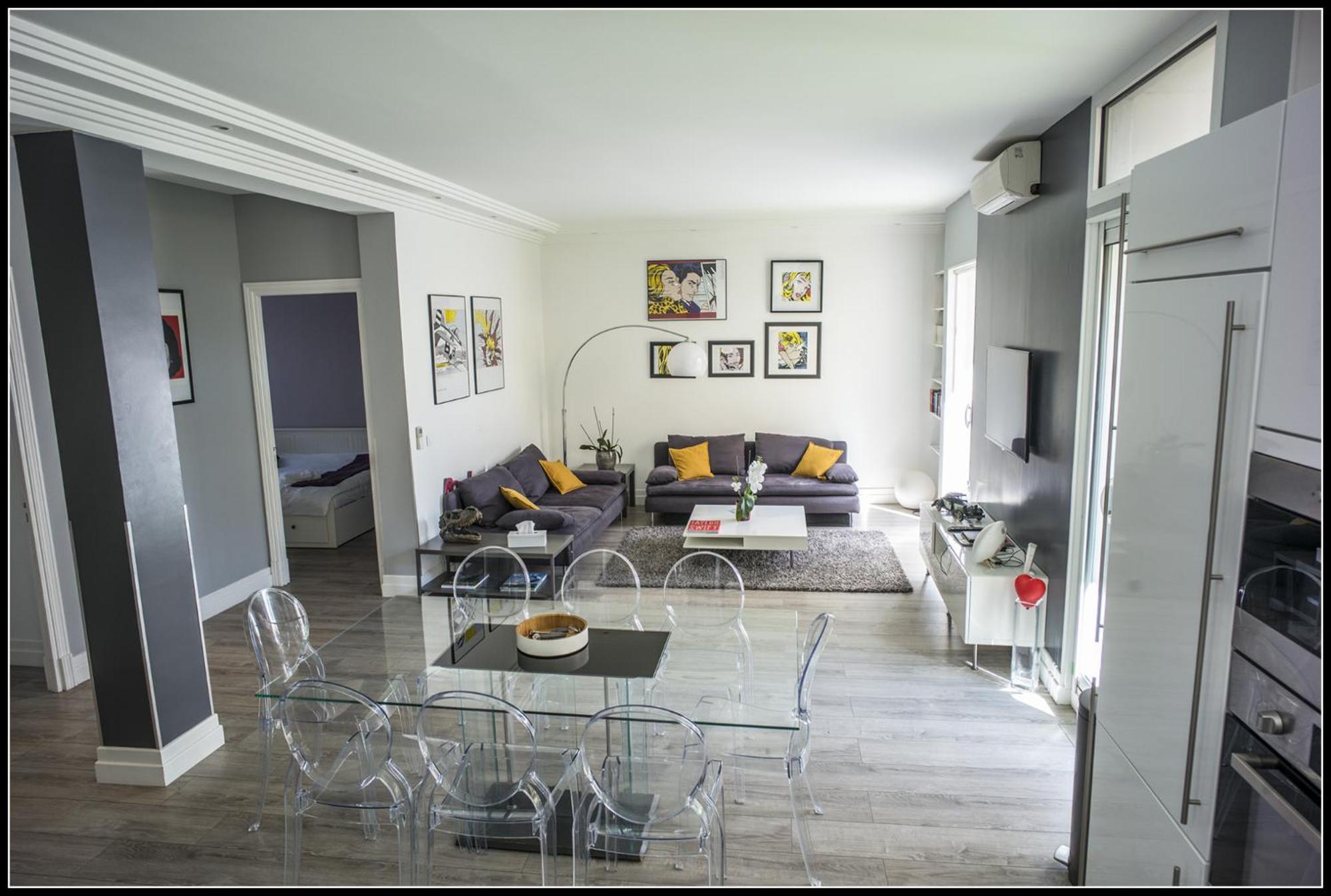 Superbe 120M2 Au Suquet - Property With Style Cannes Oda fotoğraf